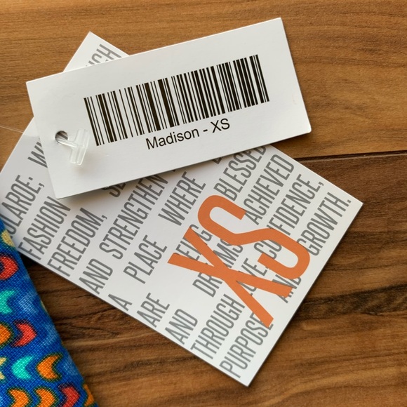 Lularoe multicolored Madison XS - Picture 4 of 4